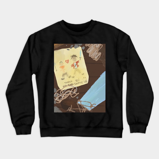 Nostalgia Trip Crewneck Sweatshirt by silverxsakura